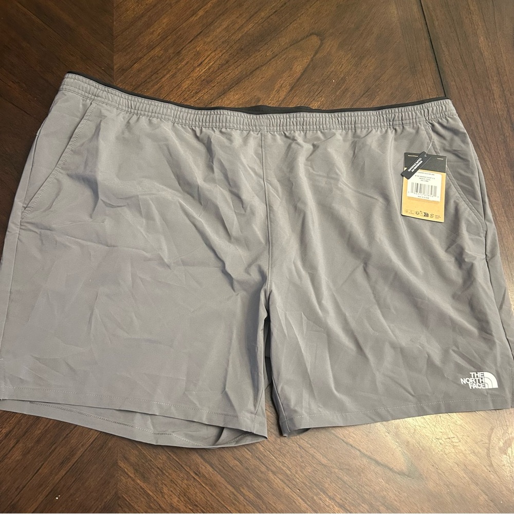 The North Face Mens Big Wander Short 2.0, 4X, LNG, Smoked Pearl New - Picture 5 of 11